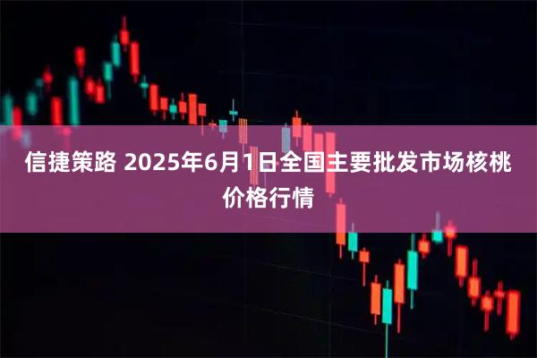 信捷策路 2025年6月1日全国主要批发市场核桃价格行情